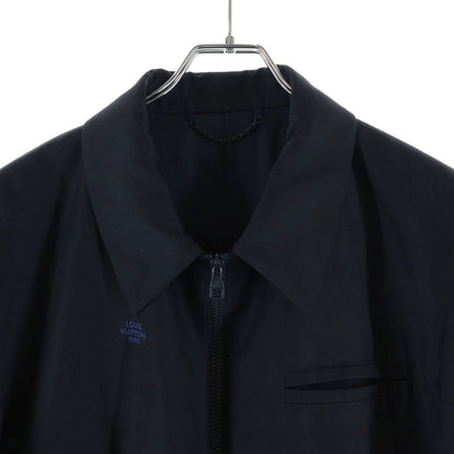 Louis Vuitton Damier Wool Zip Jacket Swing Top Black — view 3