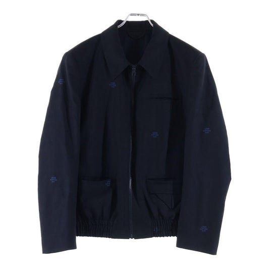 Louis Vuitton Damier Wool Zip Jacket Swing Top Black