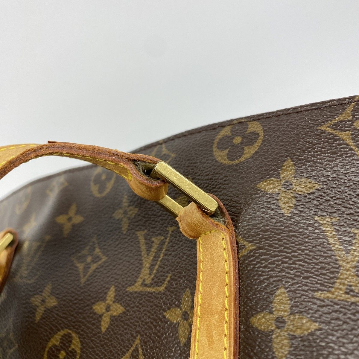 Louis Vuitton Tote Monogram Cabas Mezzo Brown — view 8