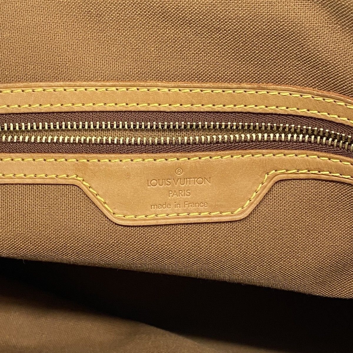 Louis Vuitton Tote Monogram Cabas Mezzo Brown — view 5