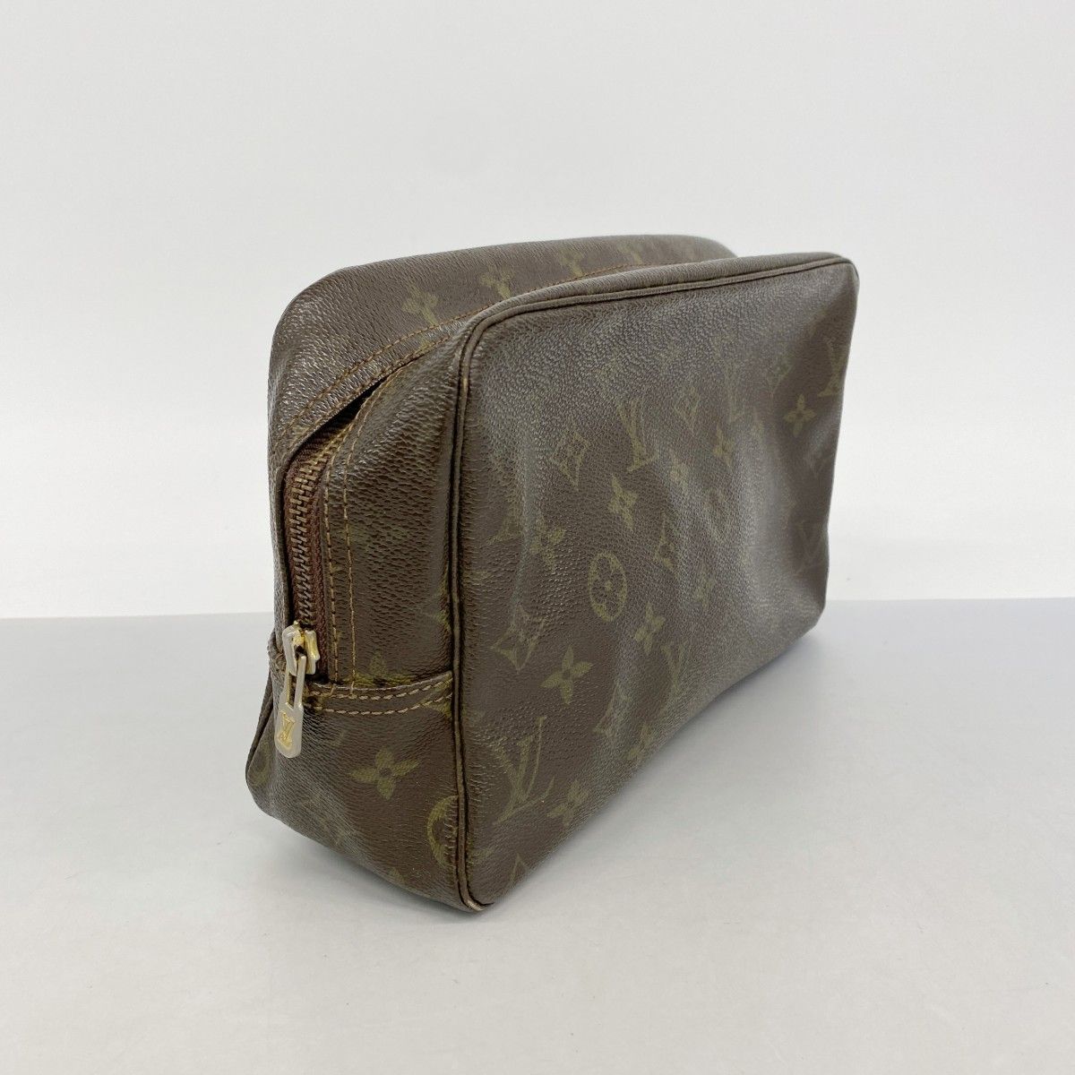 Louis Vuitton Pouch Monogram Trousse Toilet 28 Brown — view 2