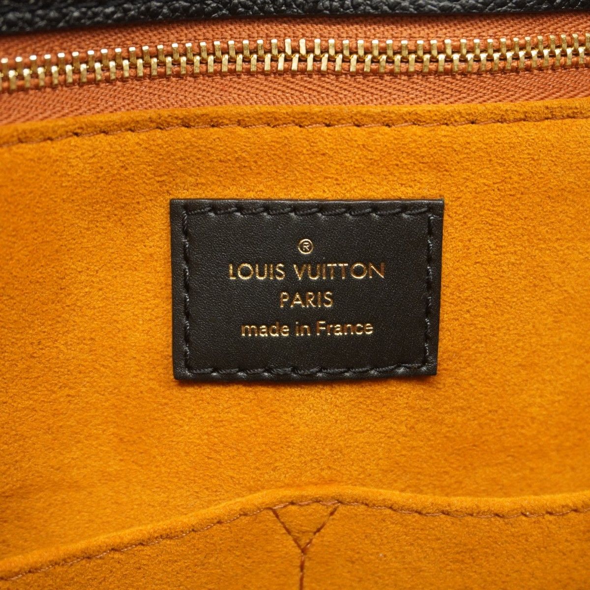 Louis Vuitton Tote Monogram Empreinte On The Go GM Noir 2-Way — view 5