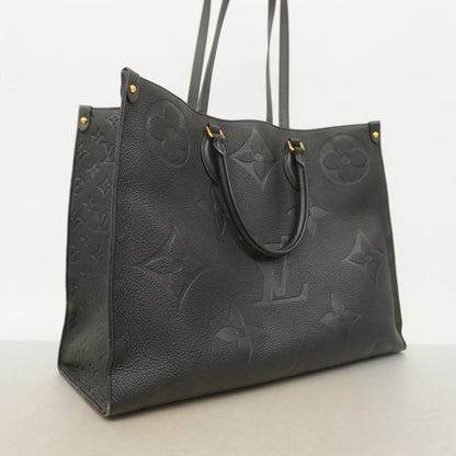 Louis Vuitton Tote Monogram Empreinte On The Go GM Noir 2-Way — view 2