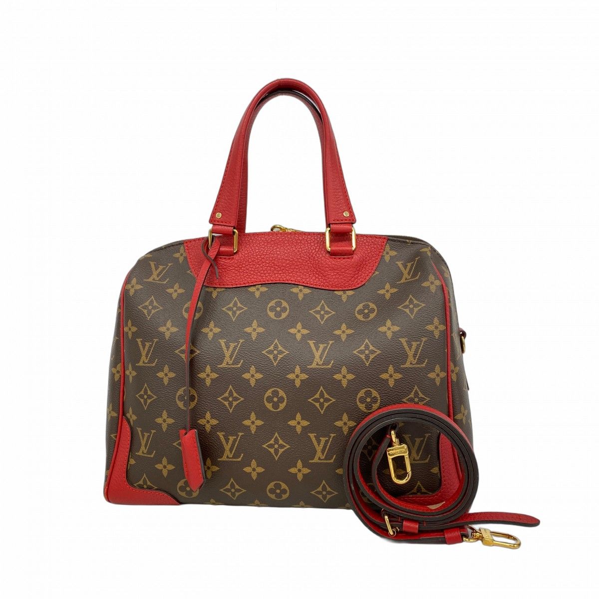 Louis Vuitton Handbag Monogram Retiro PM Cerise 2-Way Bag