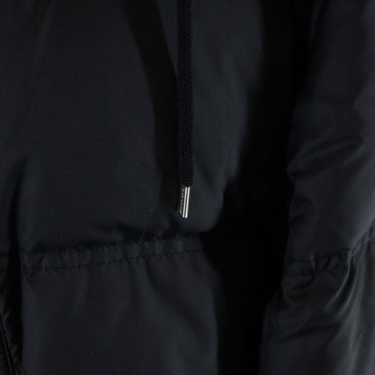 Dior Bee Embroidery Cotton Switchable Hooded Down Jacket Black — view 6