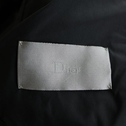 Dior Bee Embroidery Cotton Switchable Hooded Down Jacket Black — view 7