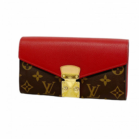 Louis Vuitton Wallet Monogram Portefeuille Pallas Cerise