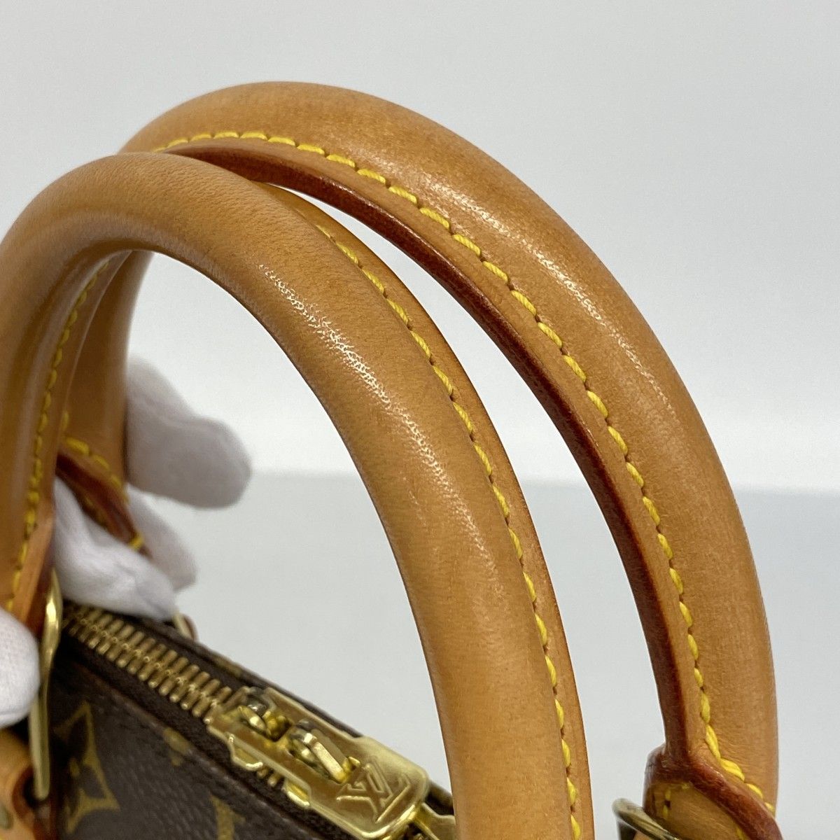 Louis Vuitton Handbag Monogram Alma Brown — view 8