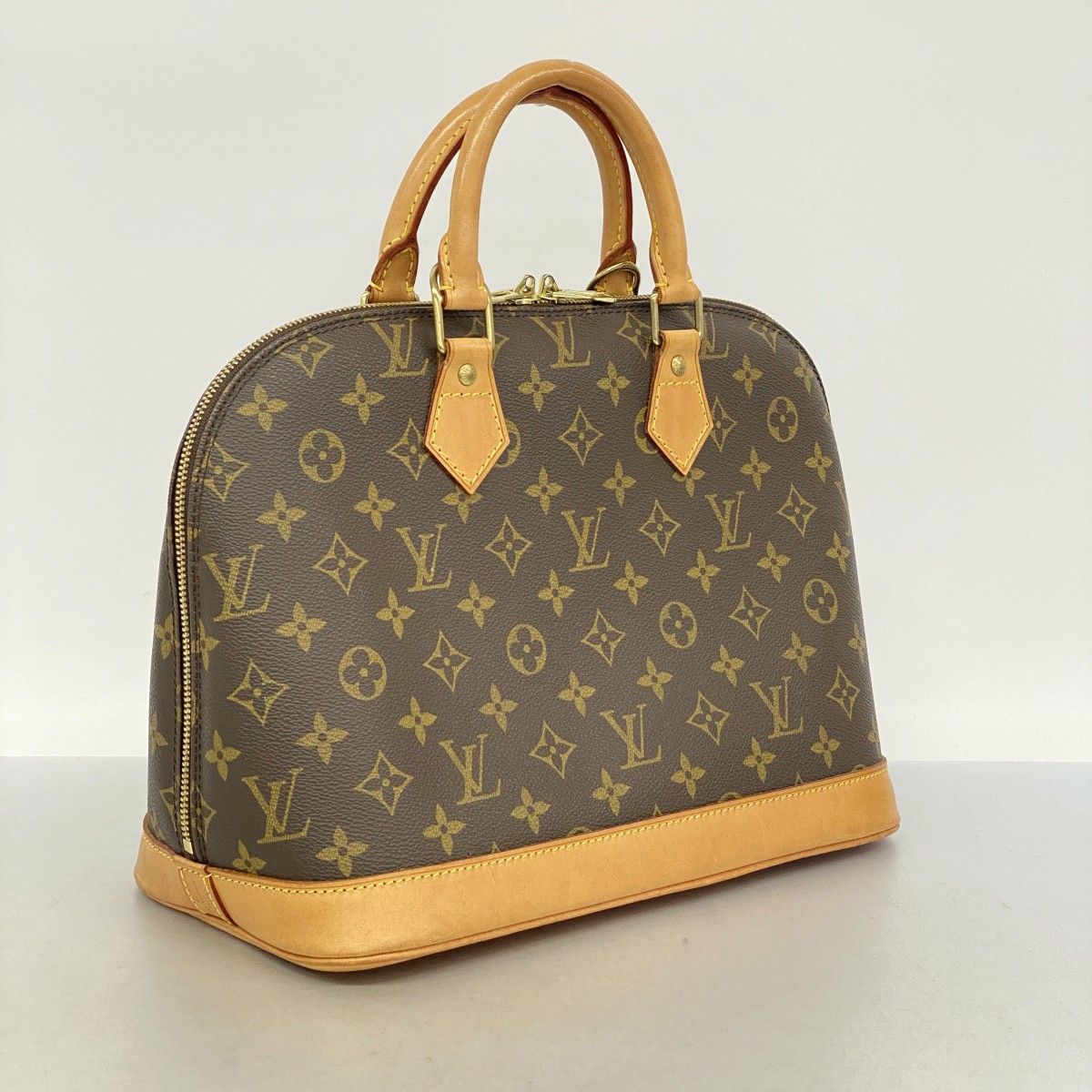 Louis Vuitton Handbag Monogram Alma Brown — view 2