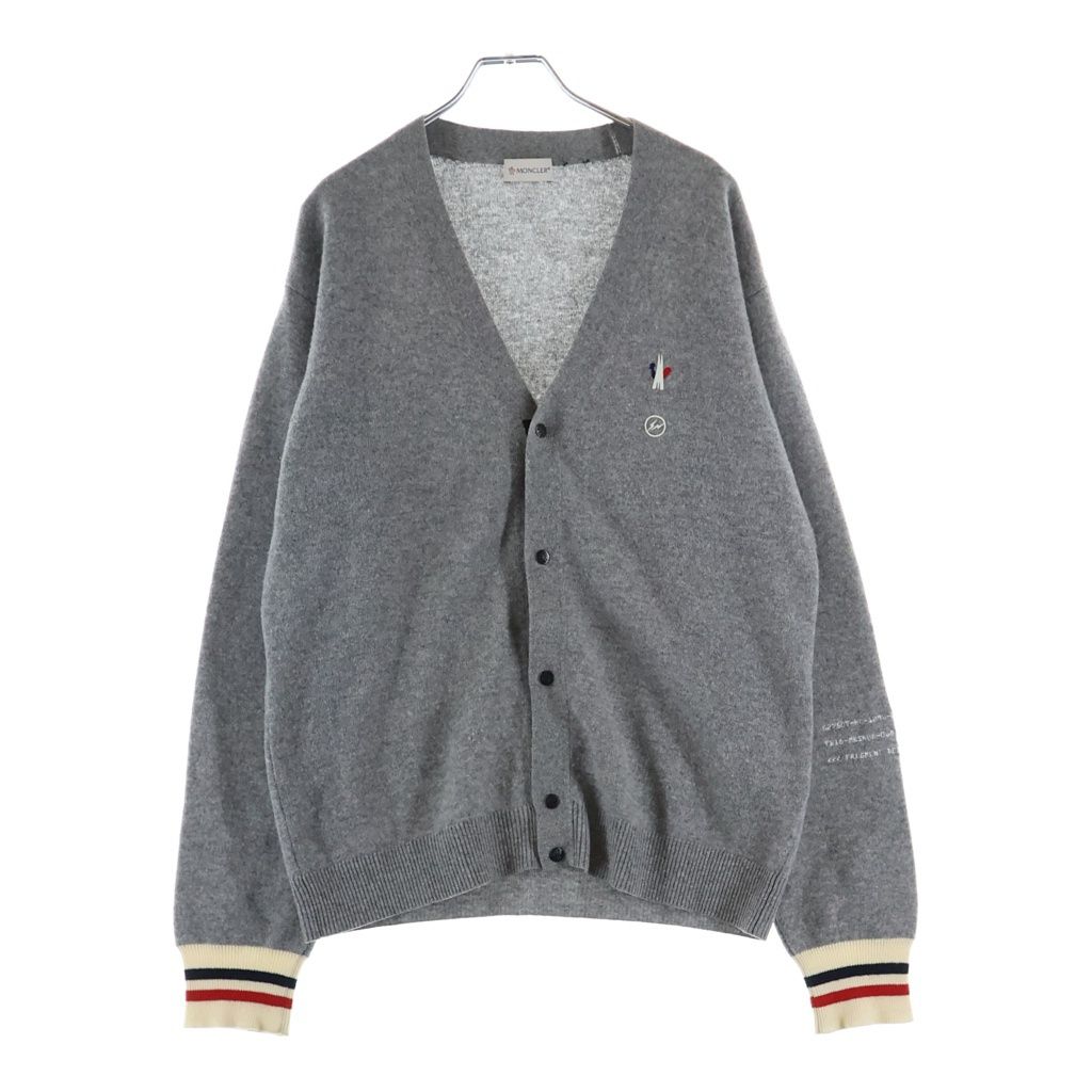Moncler Mont Cles le Genius Fragment Knit Gray Sweater