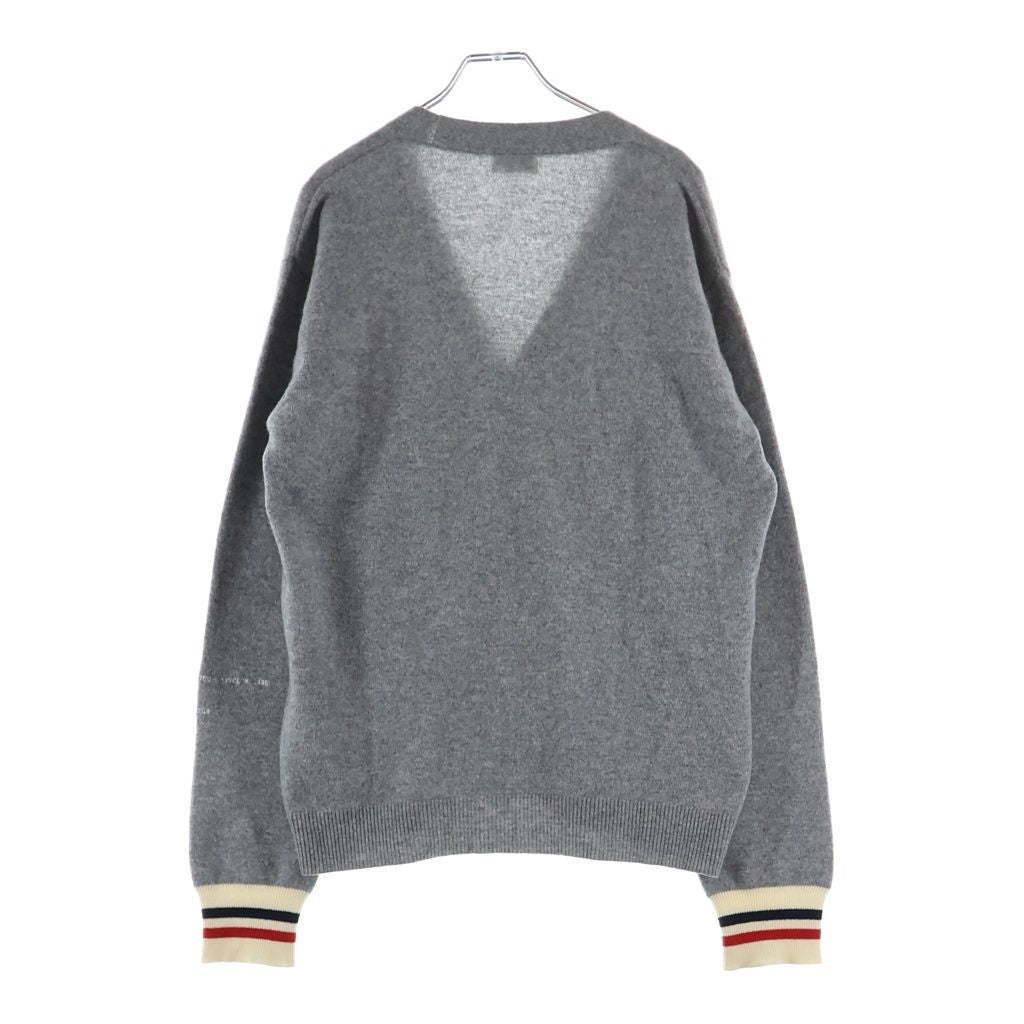 Moncler Mont Cles le Genius Fragment Knit Gray Sweater — view 2