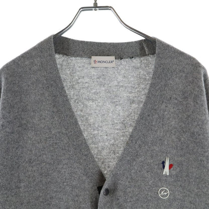 Moncler Mont Cles le Genius Fragment Knit Gray Sweater — view 3