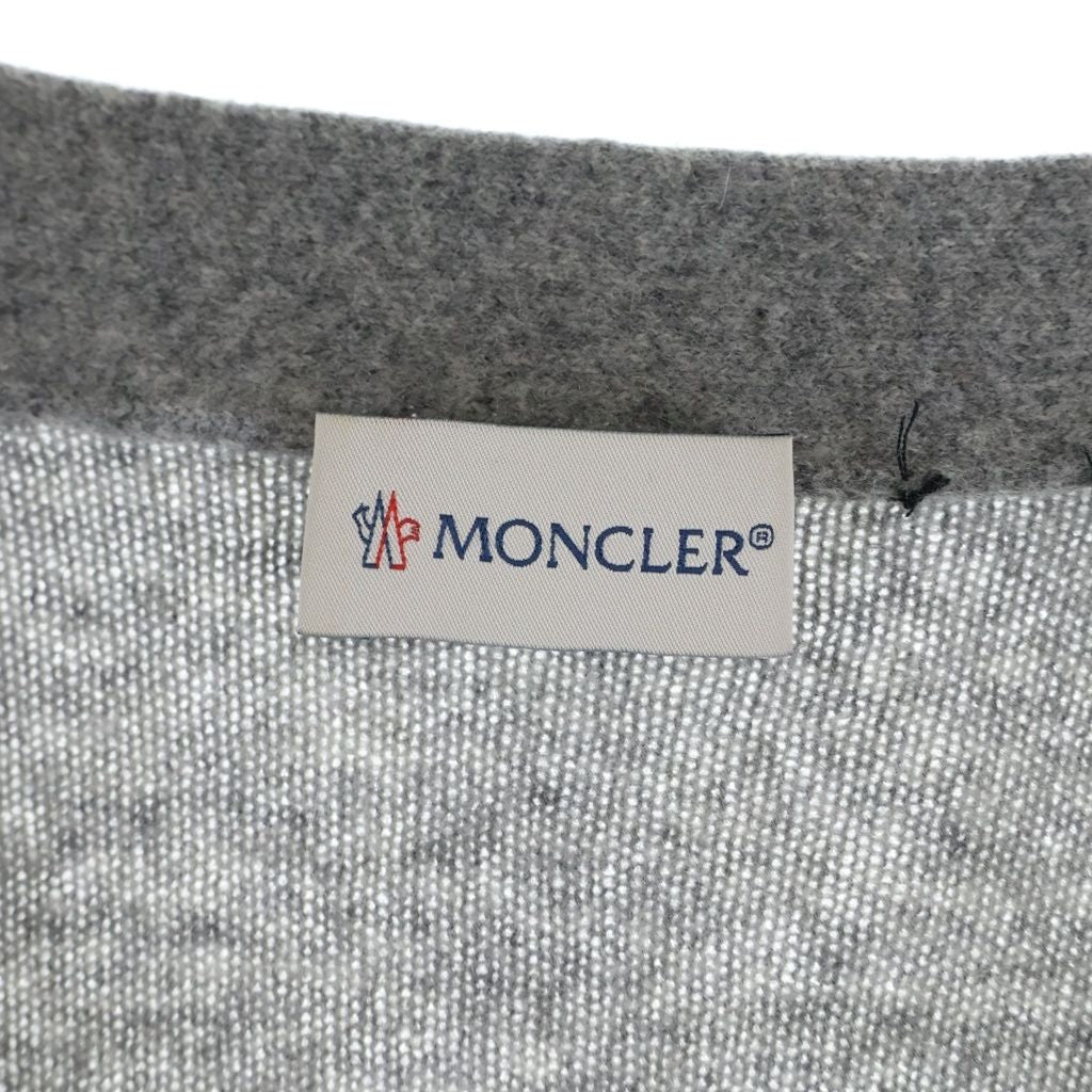 Moncler Mont Cles le Genius Fragment Knit Gray Sweater — view 7