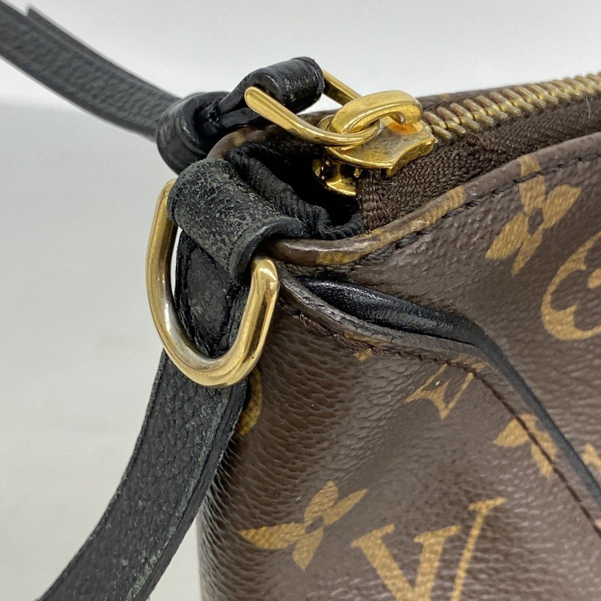 Louis Vuitton Handbag Monogram Tournelle PM Noir 2-Way Bag — view 6
