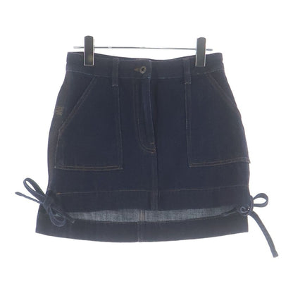 Loewe Workwear Denim Skirt Navy