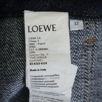 Loewe Workwear Denim Skirt Navy — view 8
