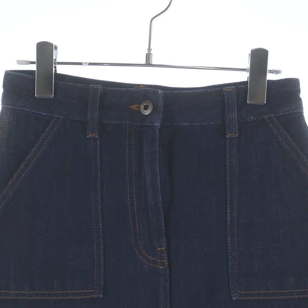 Loewe Workwear Denim Skirt Navy — view 3