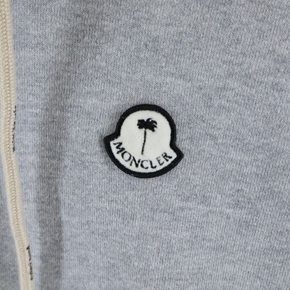 Moncler Palm Angels Embroidery Hooded Sweatshirt Shirt Pullover Hoodie — view 5