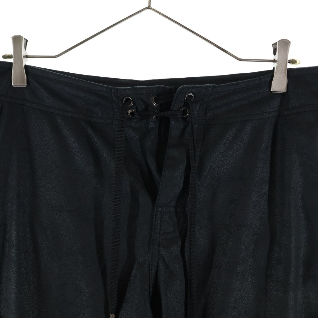 Chrome Hearts Lambskin Shorts Black with Cross Patch — view 3