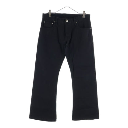Chrome Hearts Vintage Cotton Straight Pants 5 Pockets Black
