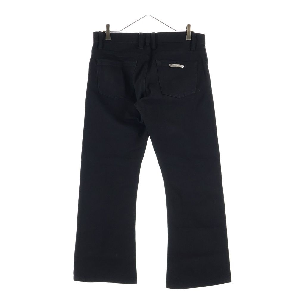 Chrome Hearts Vintage Cotton Straight Pants 5 Pockets Black — view 2