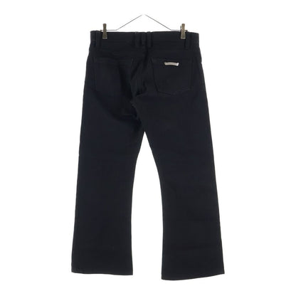 Chrome Hearts Vintage Cotton Straight Pants 5 Pockets Black — view 2