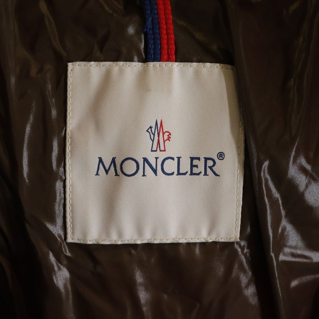 Moncler Maya Hooded Zip Up Jacket Red — view 8