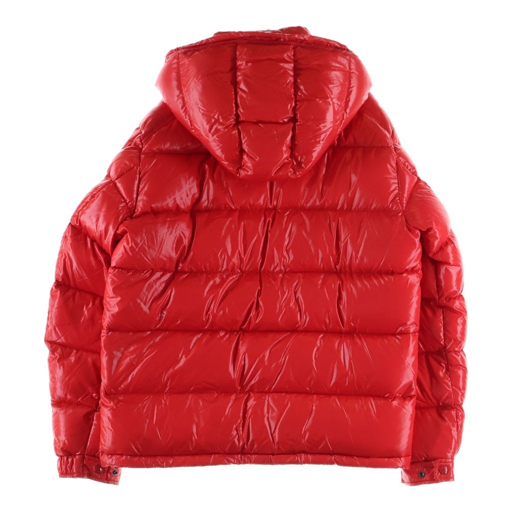 Moncler Maya Hooded Zip Up Jacket Red — view 2