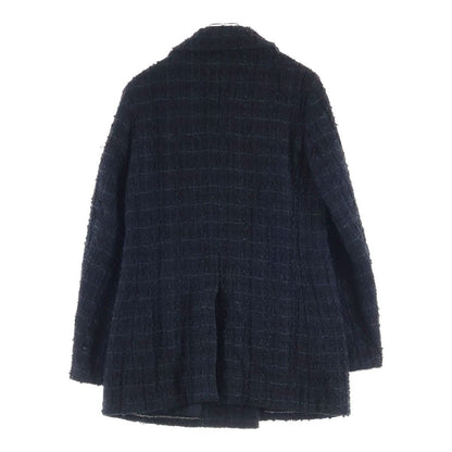 Chanel Coco Button Tweed Jacket Black Wool — view 2