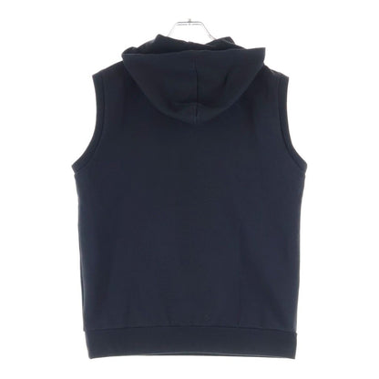Dior Homme Half Zip Dead Side Line Sleeveless Hoodie Black — view 2