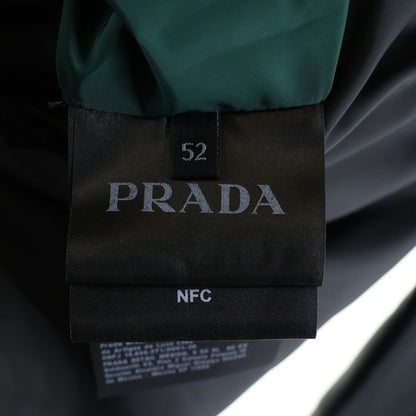 Prada Re-Nylon Reversible Zip Up Jacket Black Green — view 6