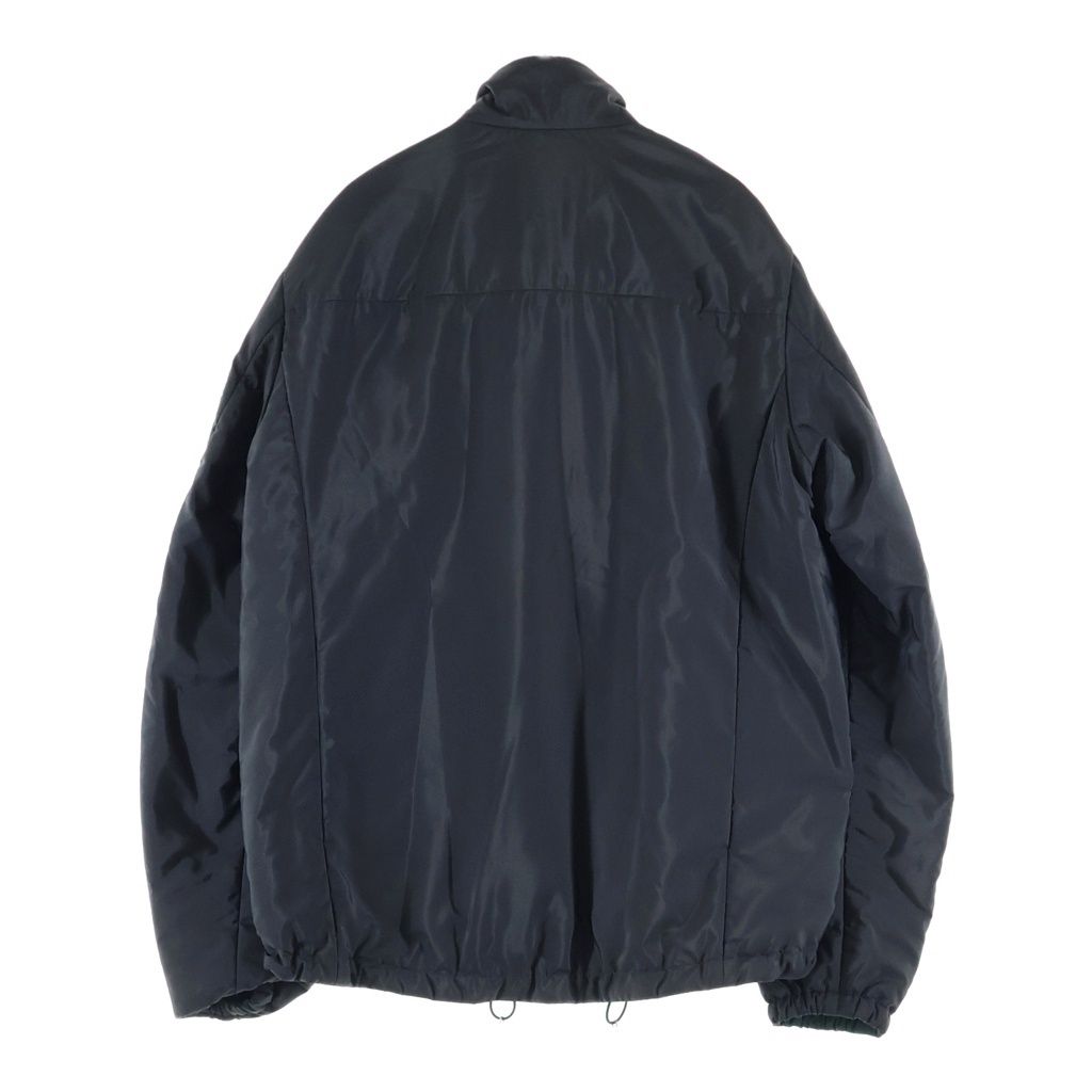 Prada Re-Nylon Reversible Zip Up Jacket Black Green — view 2