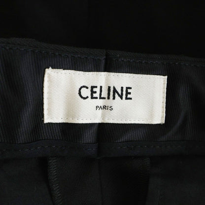 Celine Skater Pants Wide Trousers Black — view 7