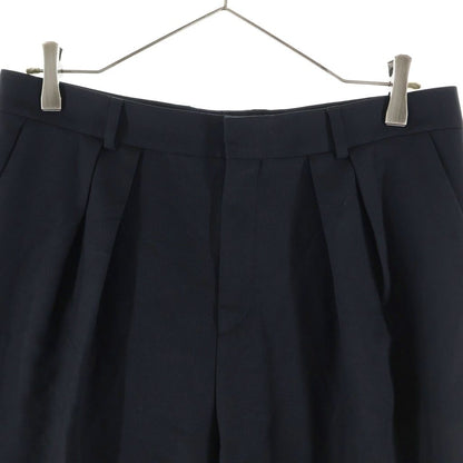 Celine Skater Pants Wide Trousers Black — view 3