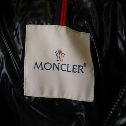 Moncler Maljasset Sleeve Logo Patch Hooded Zip Up Jacket Black — view 7