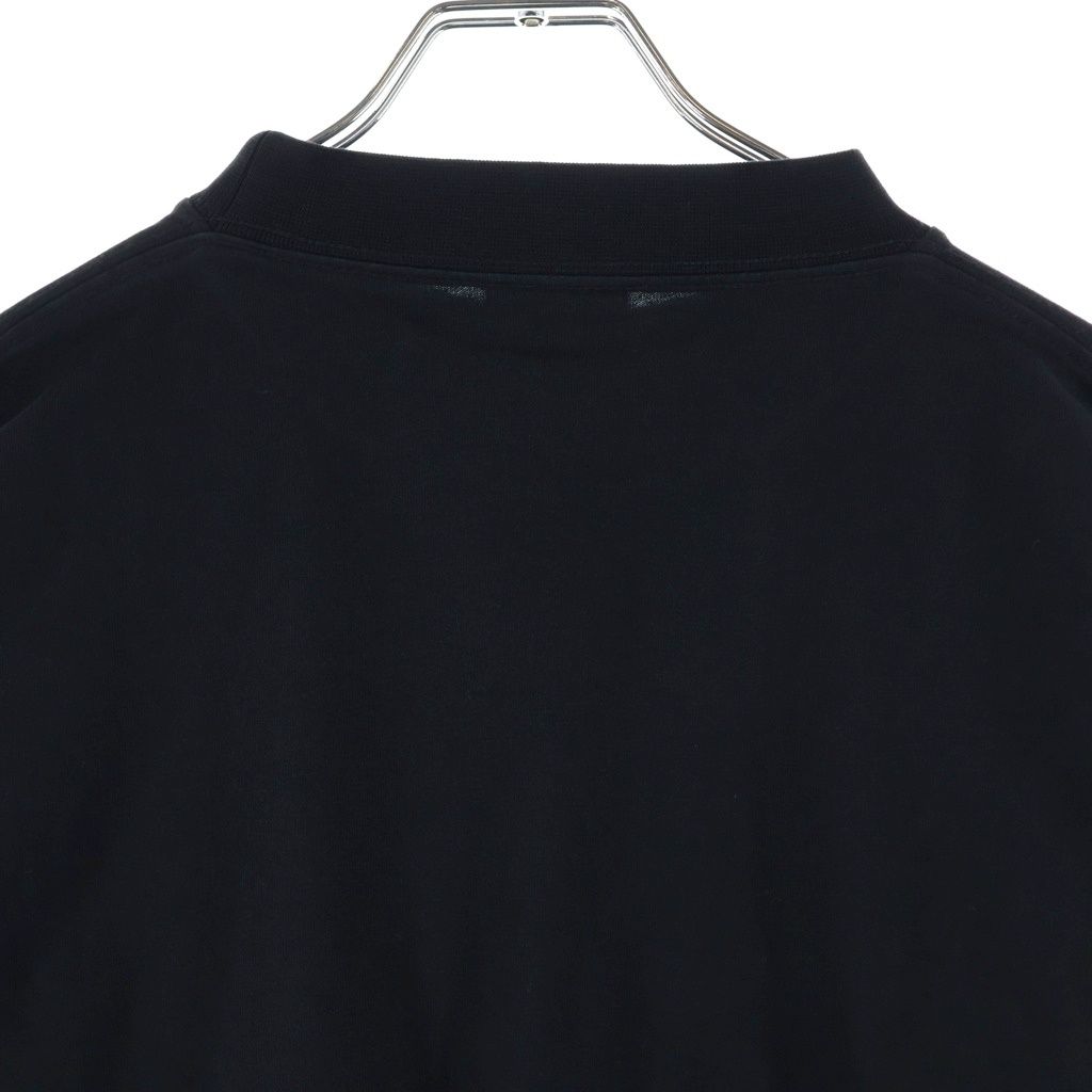 Balenciaga Tokyo Print Oversize Long Sleeve T-Shirt Black — view 4