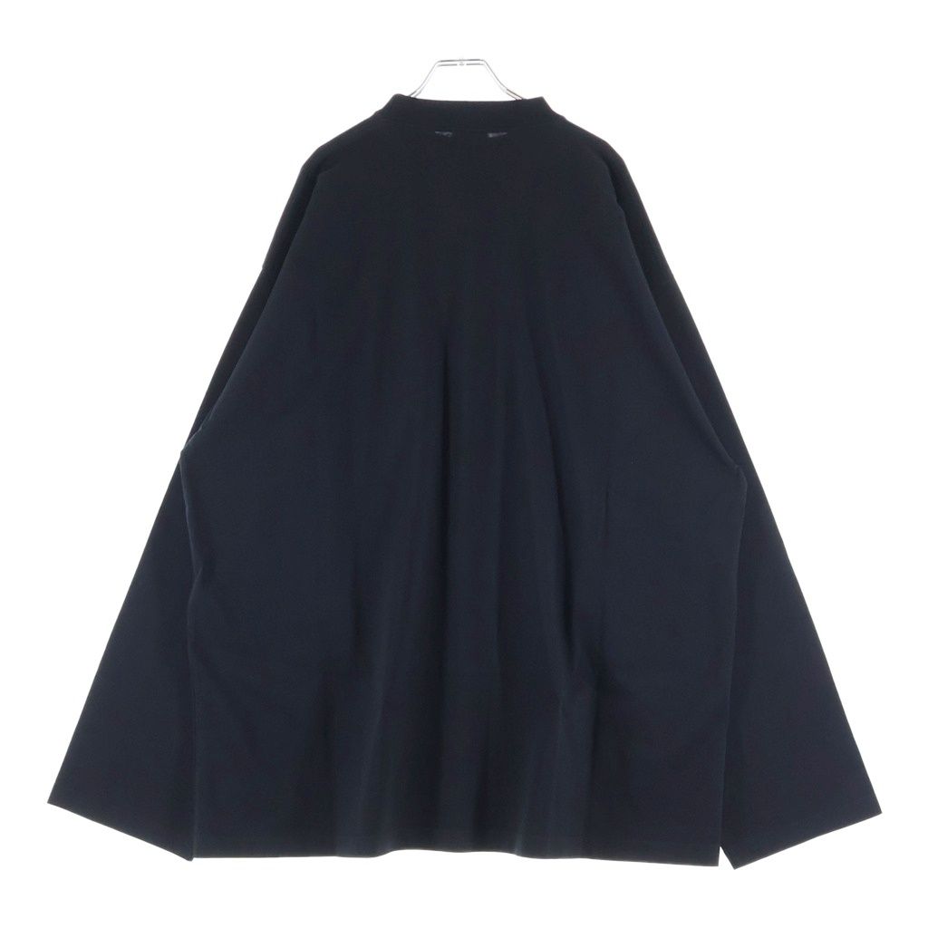 Balenciaga Tokyo Print Oversize Long Sleeve T-Shirt Black — view 2