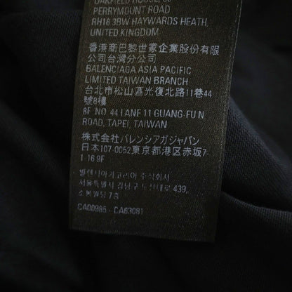 Balenciaga Tokyo Print Oversize Long Sleeve T-Shirt Black — view 8