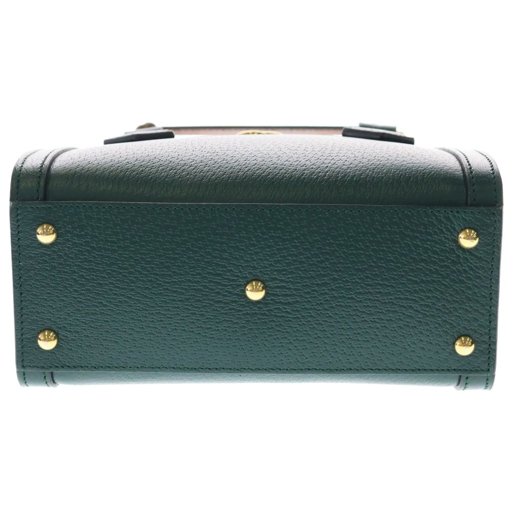 Gucci Diana Mini Tote Mini Bamboo Handle Shoulder Bag Green — view 5