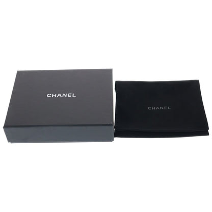 Chanel CC Logo Quilted Small Flap Compact Wallet Trifold White Pink Seal — view 6