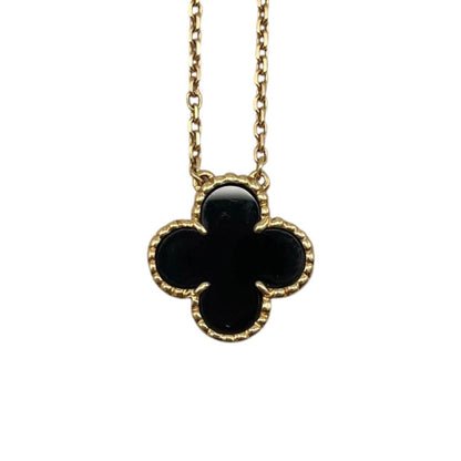 Van Cleef & Arpels Cleef&arpels Necklace Vintage Alhambra Pendant Yellow Gold — view 3