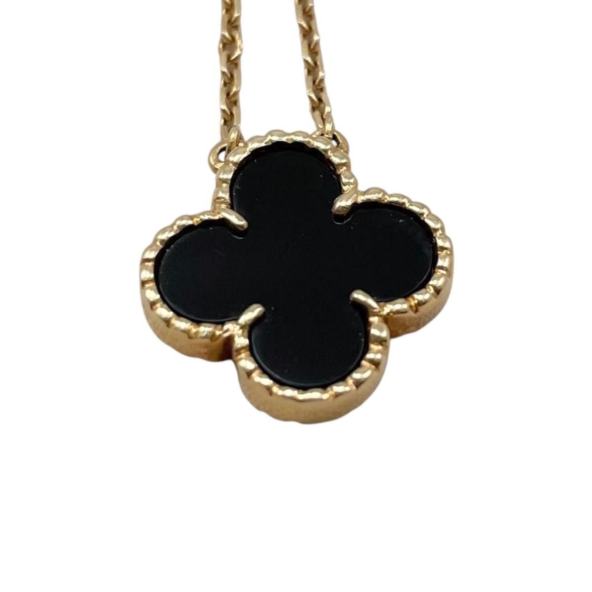 Van Cleef & Arpels Cleef&arpels Necklace Vintage Alhambra Pendant Yellow Gold — view 5