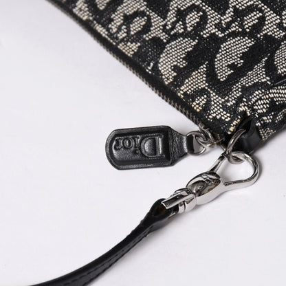 Dior Trotter Saddle Bag Pouch Black — view 5