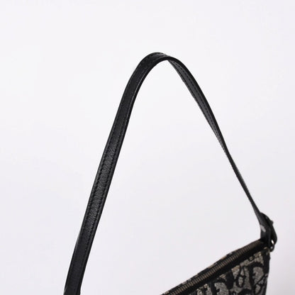 Dior Trotter Saddle Bag Pouch Black — view 4