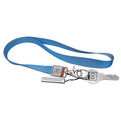 Chanel Bag Straps Blue — view 2