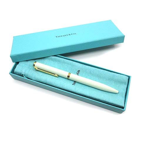 Tiffany & Co T Ballpoint Pen Morganite Lacquer Sterling 925 Silver — view 2