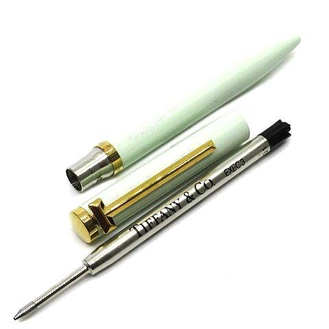 Tiffany & Co T Ballpoint Pen Morganite Lacquer Sterling 925 Silver — view 7