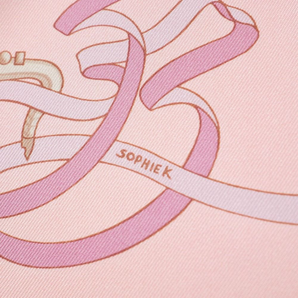 Hermes Boogie Woogie Carre 90 Scarf Total Silk Shawl — view 6
