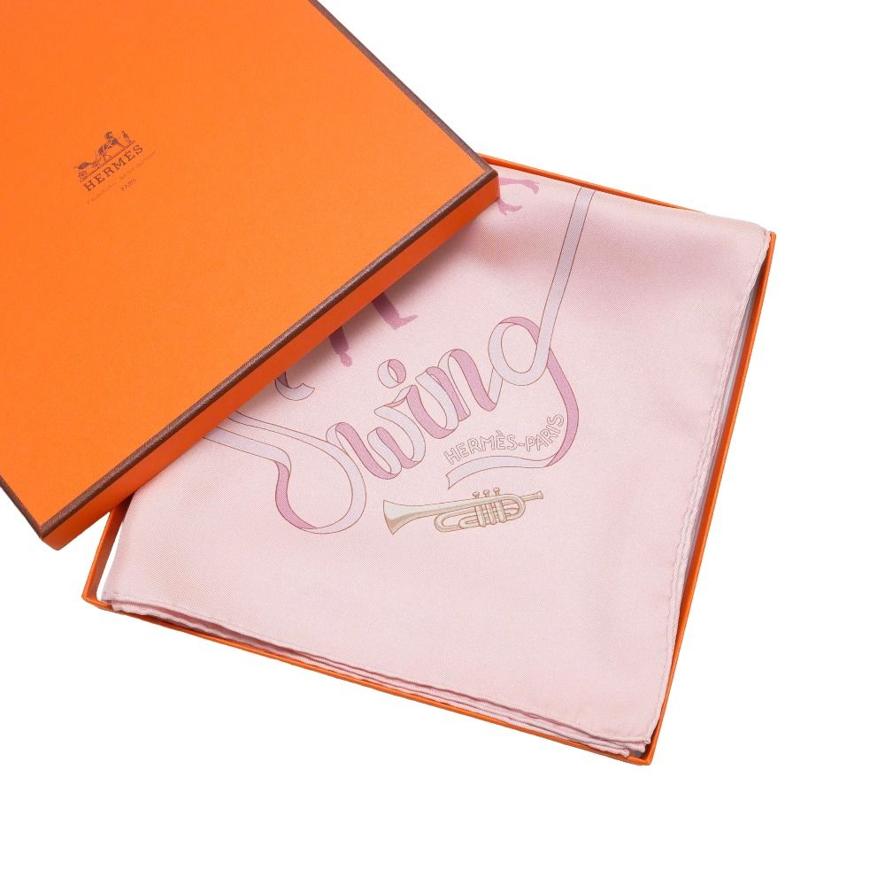 Hermes Boogie Woogie Carre 90 Scarf Total Silk Shawl — view 3
