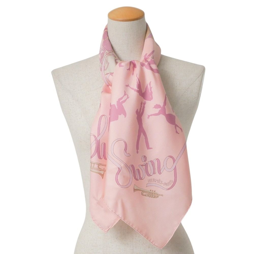 Hermes Boogie Woogie Carre 90 Scarf Total Silk Shawl — view 2